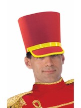 Forum Novelties Men&#39;s Deluxe Toy Soldier Hat, Red/Gold, One Size - £45.93 GBP