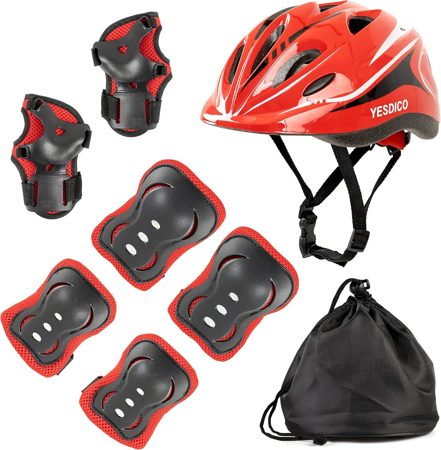 Kids Protective Gear Adjustable Protective Helmet Kids Carrying Bag Cpsc - $44.99