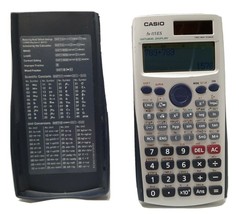 Casio Scientific Solar Calculator Model FX-115ES Plus - Nice Works! Two Way Pwr - £8.54 GBP