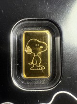 2025 75th Anniversary Peanuts 1/2 gram Gold Bar - Peanuts, Or Bullion - $123.75