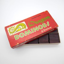 Halsam Dragon Dominoes Double Nine Set 920, Vintage Game in Original Box - $28.06