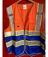Reflective Safety Vest High Visibility  X3 ANSI/ISEA 107-2015 - $223.52 MXN