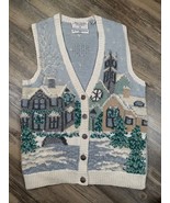 Marisa Christina X-mas Sweater Vest 1X The Christmas Collection Vintage ... - $27.89