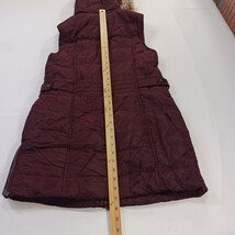Maurices RN#51783 Girls/Women's Red Full Zip Removable Hoodie Vest Size Small  image 9