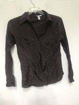 Dress Barn Women’s Shirt Size M Brown - $11.29