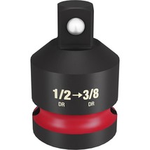 Milwaukee Shockwave Impact Duty Reducer 1/2Inch Drive To 3/8Inch Drive - $34.19
