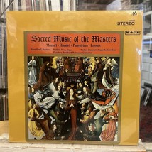 [Classical]~Exc Lp~Mozart~Handel~Palestrina~Lassus~Sacred Music Of The Masters - £9.33 GBP
