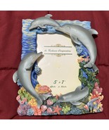The Richesco Corporation Collection Vintage Ceramic Dolphin  5x7 Photo F... - $197.67 MXN