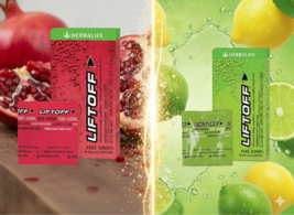 Herbalife Liftoff Energy 2‑Pack (Exp. 05/2027, 10 Tabs/Pack) Lemon Lime ... - $75.72 CAD