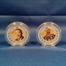 2018 Bradford Exchange - Martin Luther King Jr. Commemorative Proof - Set of 2 - £44.83 GBP