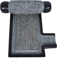 mortar and pestle set stone 14 kg heavy spice grinder - £314.73 GBP