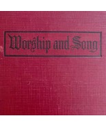 Worship and Song 1921 Song Book Hymn Sheet Music Rev Edition Antique HC ... - $43.47 CAD