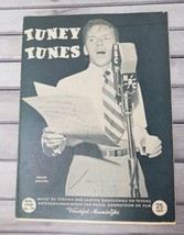 Frank Sinatra &quot;TUNEY TUNES&quot; Aug 1950 Magazine NBC Ella Fitzgerald Dutch Music - £32.68 GBP