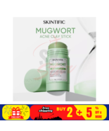 40g SKINTIFIC Mugwort Acne Clay Mask Stick (reduces redness, inflammatio... - $463.61 MXN
