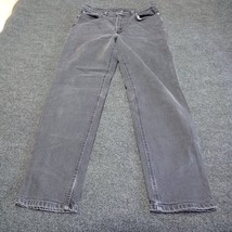 Vintage Polo Ralph Lauren Jeans Women 14 Black High Rise Waist Straight ... - $22.99