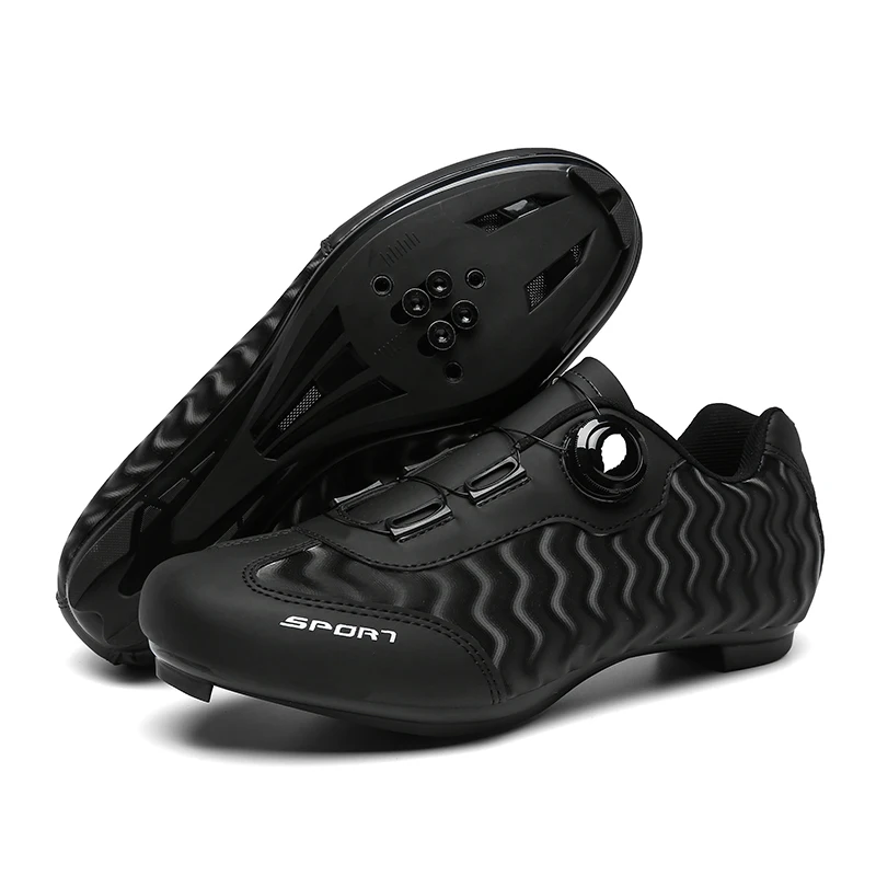 Professional Athletic Bicycle Shoes MTB Cycling Shoes Men Self-Loc Road Bike Sho - £169.96 GBP