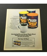 VTG Retro 1981 Maxwell House Master Blend Coffee Print Ad Coupon - £14.95 GBP