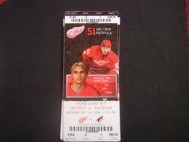 NHL 2009-10 Detroit Red Wings Ticket Stub Vs. Phoenix 12-14-09 - $2.96