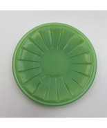 Vintage Child&#39;s Plate Interior Panel Jade by AKRO AGATE Miniature Plate ... - £9.66 GBP