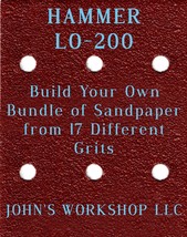 Build Your Own Bundle HAMMER LO-200 1/4 Sheet No-Slip Sandpaper 17 Grit - $1.36 CAD