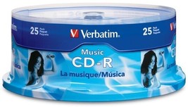 100-Pak =DIGITAL-AUDIO= CDR-DA 80-Min CD-Rs by Verbatim, Verbatim 96155 - £60.73 GBP
