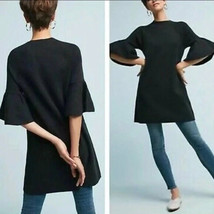 Anthropologie Moth Womens Chester Bell Sleeve Knit Tunic Sweater Dress B... - $431.00 MXN