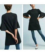 Anthropologie Moth Womens Chester Bell Sleeve Knit Tunic Sweater Dress B... - $430.57 MXN