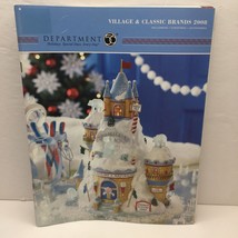 Department 56 2008 Catalog Magazine Village Classic Brands Halloween Christmas - $19.99