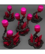 3D Printed Fantastic Plants and Rocks Underdark Crystal Lights 28mm - 32... - €18,60 EUR+