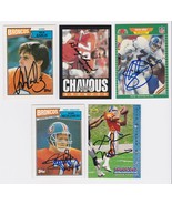 Denver Broncos Signed Autographed Lot of (5) Football Cards - Mecklenbur... - $21.05 CAD