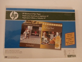 HP C6820A Brochure And Flyer Paper 11&quot; x 17&quot; 50 Sheet Pack For Inkjet Pr... - £39.30 GBP