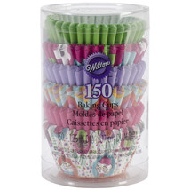 Wilton Mini Baking Cups-Pinks 150/Pkg - £16.55 GBP