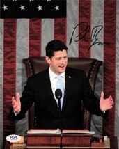 Paul Ryan signed 8x10 Photo PSA/DNA Autographed Politician - £119.46 GBP