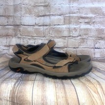 TEVA Mozel Sandals 4290 Mens Brown Men&#39;s Size 10 Leather Outdoor Hiking Shoes - £37.86 GBP