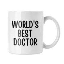 Worlds Best Doctor Coffee Mug, Doctor Christmas Gift, Birthday Present Mug - £13.29 GBP