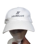 HUBLOT Men&#39;s Baseball Cap Hat One Size White Swiss Watch Strap Back White - £34.95 GBP