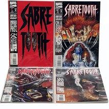 Marvel Comic books Sabretooth #1-4 364248 - £12.76 GBP