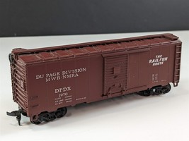 Empire Builder Dupage Division MWR-NMRA 40&#39; Steel Box Car DPDX 1970 HO Scale - £12.69 GBP