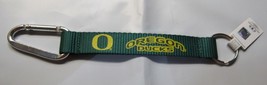 NCAA Oregon Ducks Green Wristlet w/Key Ring &amp; Carabiner 8.5&quot; long by Aminco - £7.05 GBP