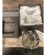 Rosenthal CARLYLE Crystal Votive Candle Holder Tea Light Geometric Shape... - £26.47 GBP
