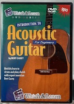 Watch &amp; Learn - Introduction to Acoustic Guitar for Beginners by Bert Casey DVD - $9.79