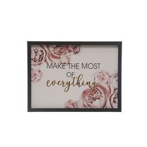 Make the Most of Everything Floral Wall Sign by Ashland® - £19.74 GBP