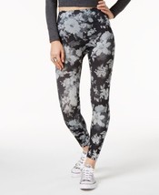 First Looks Womens Floral Tonal Seamless Leggings Color Black Size Small/Medium - £24.26 GBP