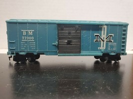 HO Scale Model Railroad - BM Boston &amp; Maine Railroad Box Car- Vintage - £18.18 GBP