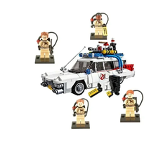 Ghost Busteers Ectto-1 Movie Car Building Blocks DIY Toys Assembly Model - £19.58 GBP