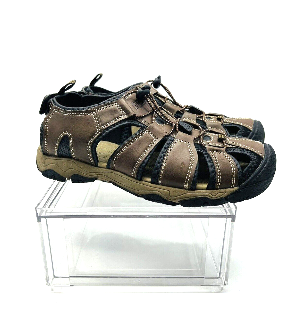 Khombu Men S Hal Closed Toe Sandals Brown and similar items