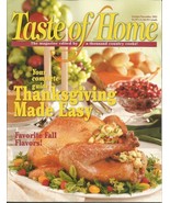 TASTE OF HOME OCT/NOV 2005 THANKSGIVING MADE EASY #1 COOKING  MAGAZINE - $4.95