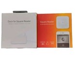 Square A-SKU-0485 Credit Card Reader &amp; Square Dock Station For Square Re... - $46.74