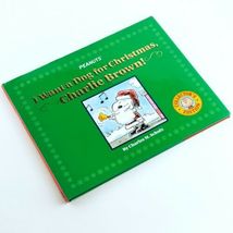 Peanuts I Want A Dog For Christmas Charlie Brown Schulz Kids Cristmas Book image 3