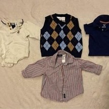 ALL FOUR 3-6m Boy’s Fancy Tops [Item 282] - £2.31 GBP